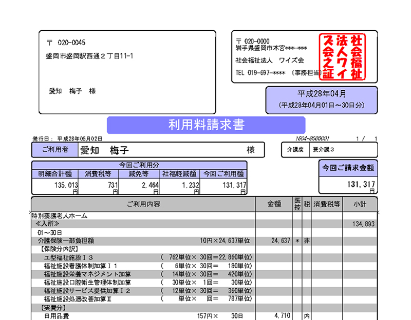 小規模多機能事業所向け介護ソフト