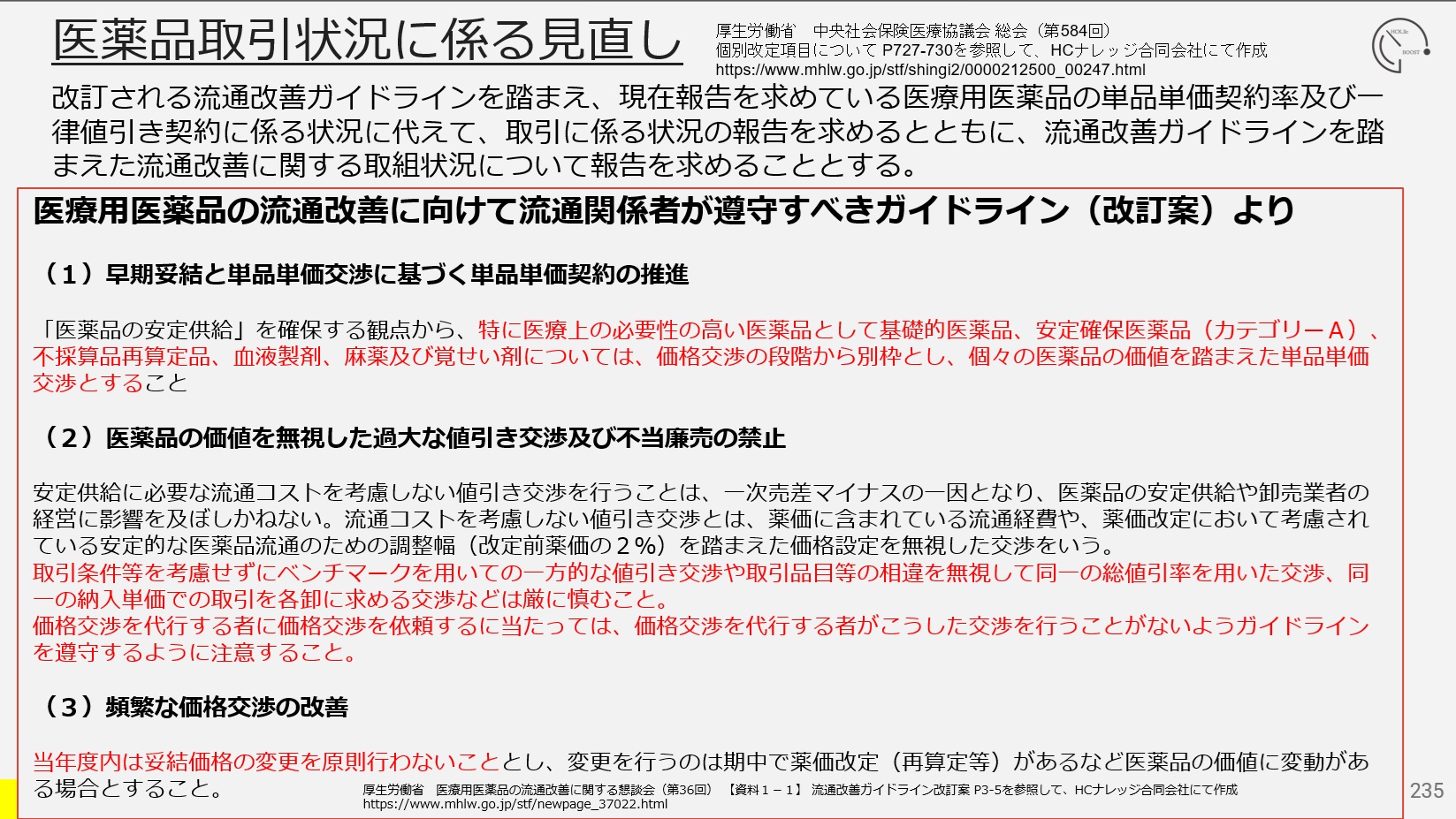 医療業界動向コラム】第112回 未妥結減算にかかわる「単品単価交渉」の 